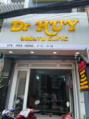 TPHCM Cơ sở thẩm mỹ Dr Huy hoạt động khám chữa bệnh không phép