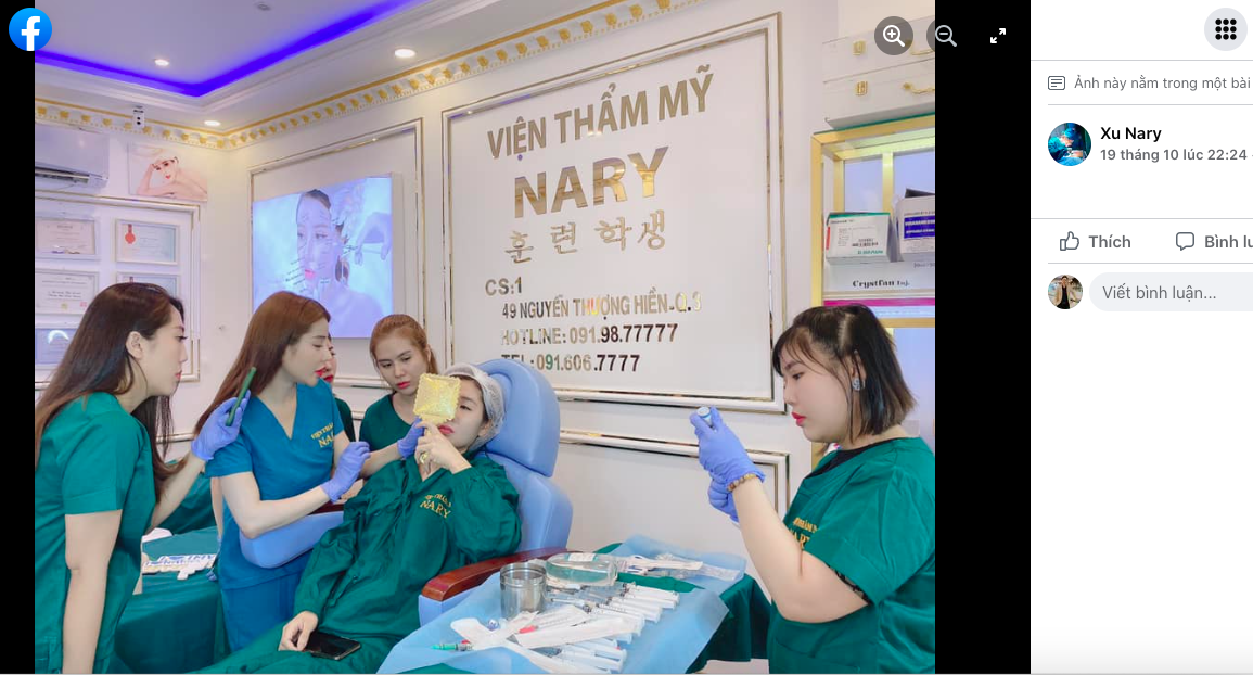 Bà chủ tiệm thời trang Nary Store bị phạt 125 triệu đồng vì khám chữa bệnh không phép