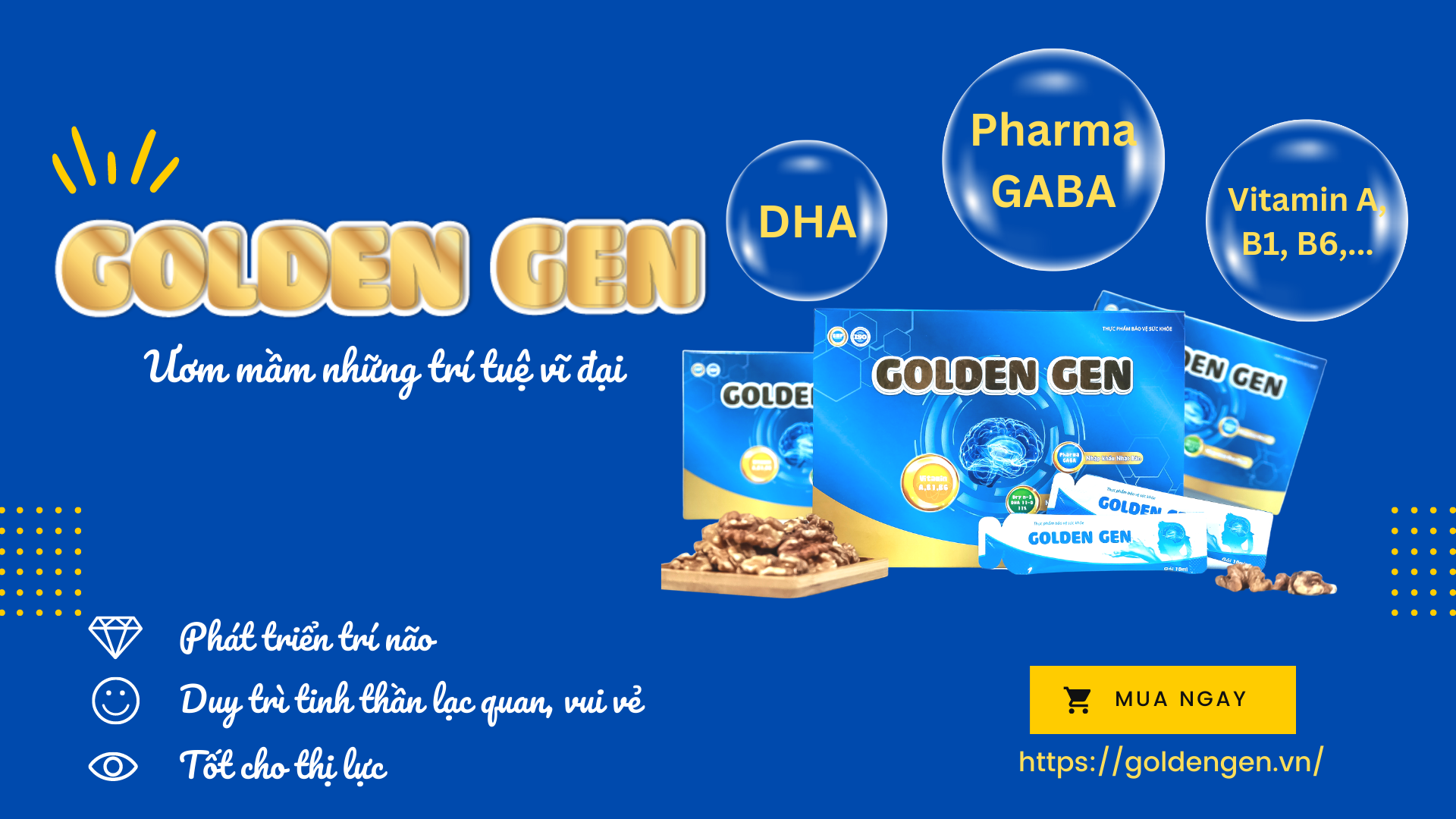Cảnh báo Thực phẩm bảo vệ sức khỏe GOLDEN GEN quảng cáo vi phạm quy định của pháp luật về quảng cáo