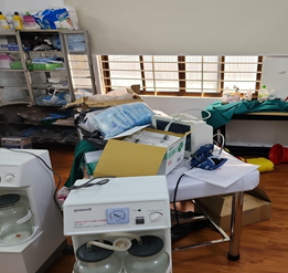 Phát hiện nhiều dụng cụ y tế dính máu trong cơ sở thẩm mỹ không phép Doris Academy Beauty