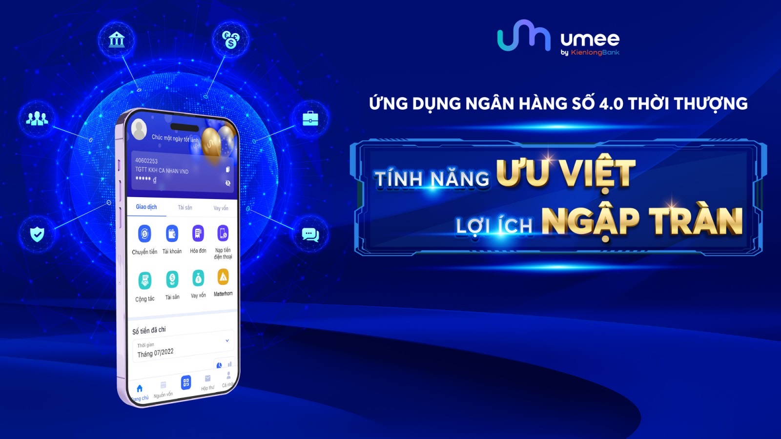 Umee by KienlongBank Ứng dụng ngân hàng số đa tiện ích hướng đến người dùng cuối