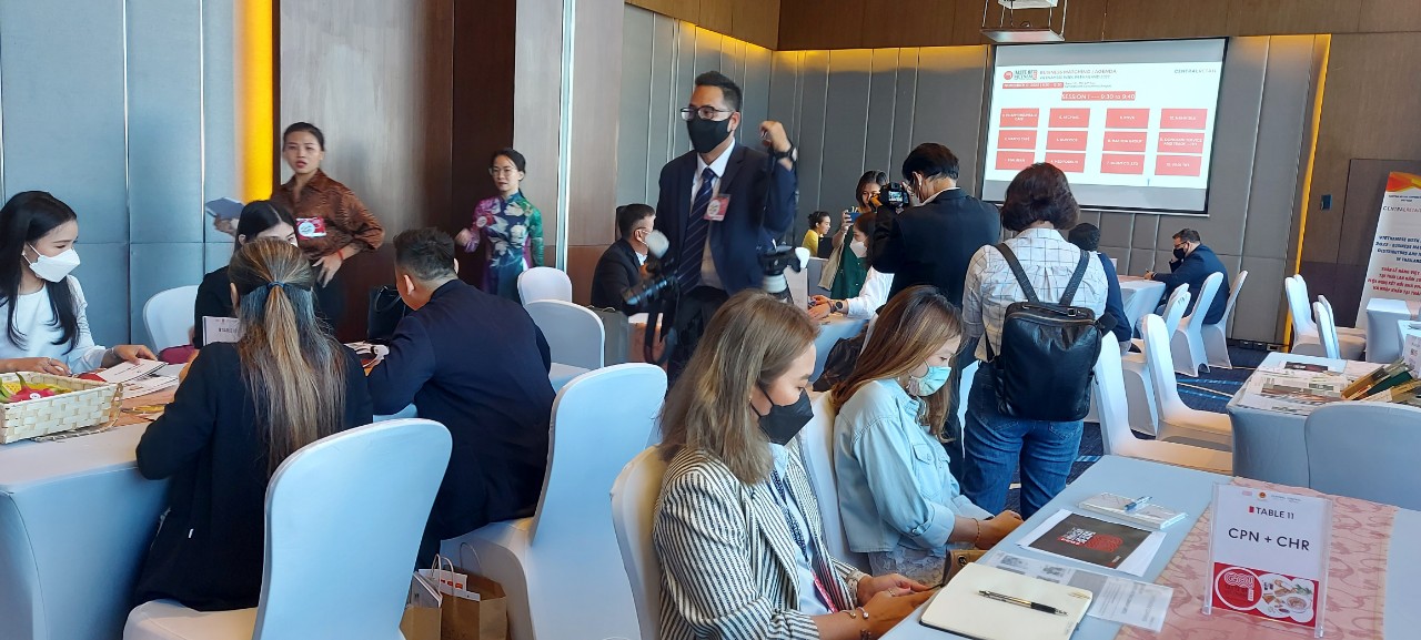 Kết nối giao thương giữa các doanh nghiệp Việt Nam và các đơn vị thu mua hàng của Central Group Thái Lan