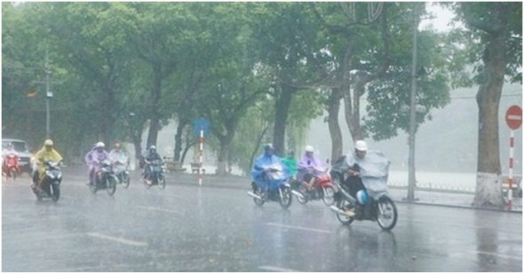 Dự báo thời tiết hôm nay 1911 Nhiều địa phương có mưa vừa đến mưa to