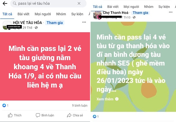 Hành khách nguy cơ không được đi tàu khi mua vé qua 'cò mồi chợ đen'
