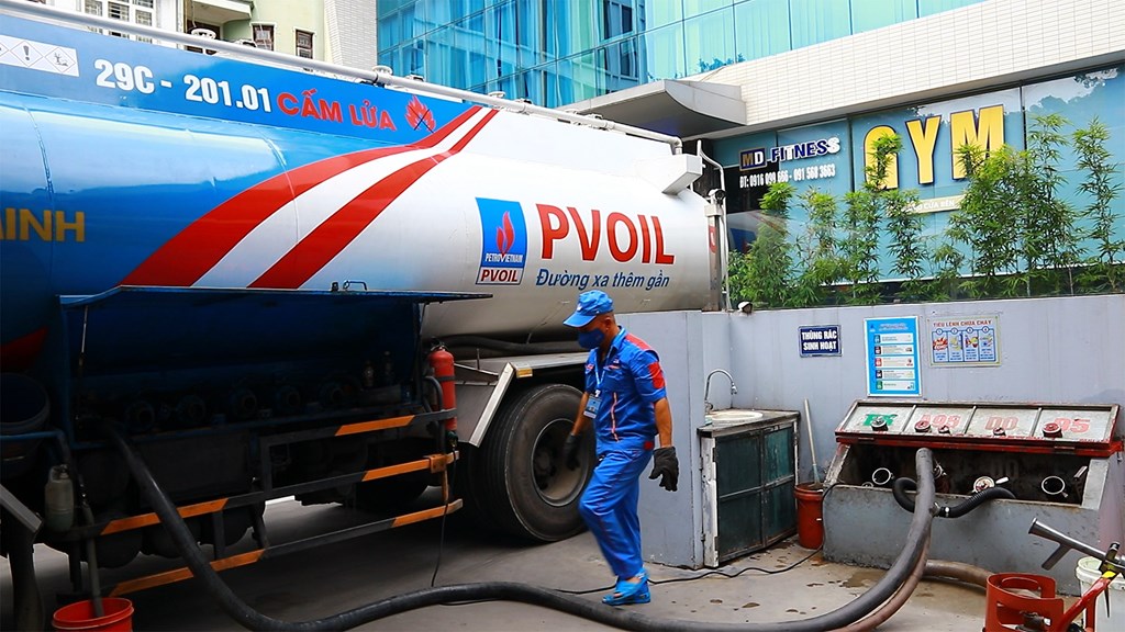 Hà Nội đã được cung ứng thêm hơn 1000 m3 xăng dầu