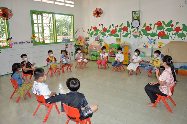 Hỗ trợ phát triển giáo dục mầm non vùng khó khăn