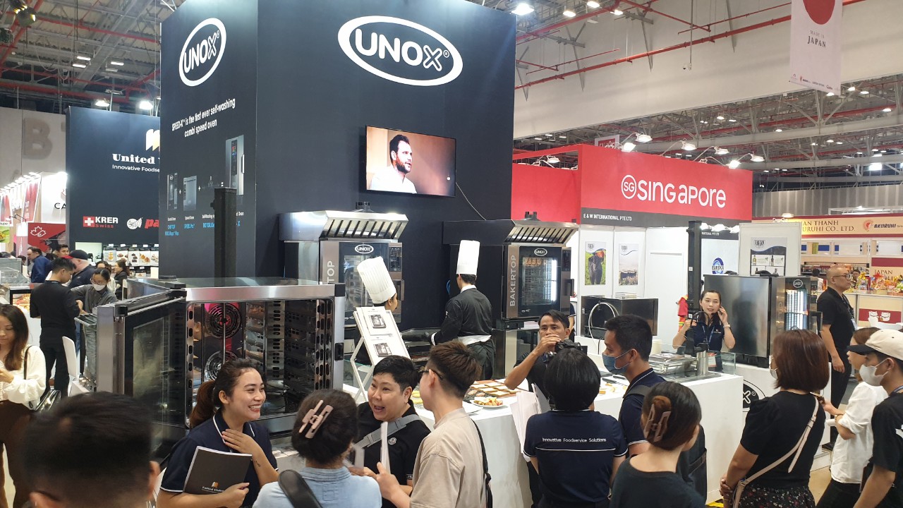 Nhiều thương hiệu quốc tế tham gia triển lãm Food Hotel Vietnam 2022