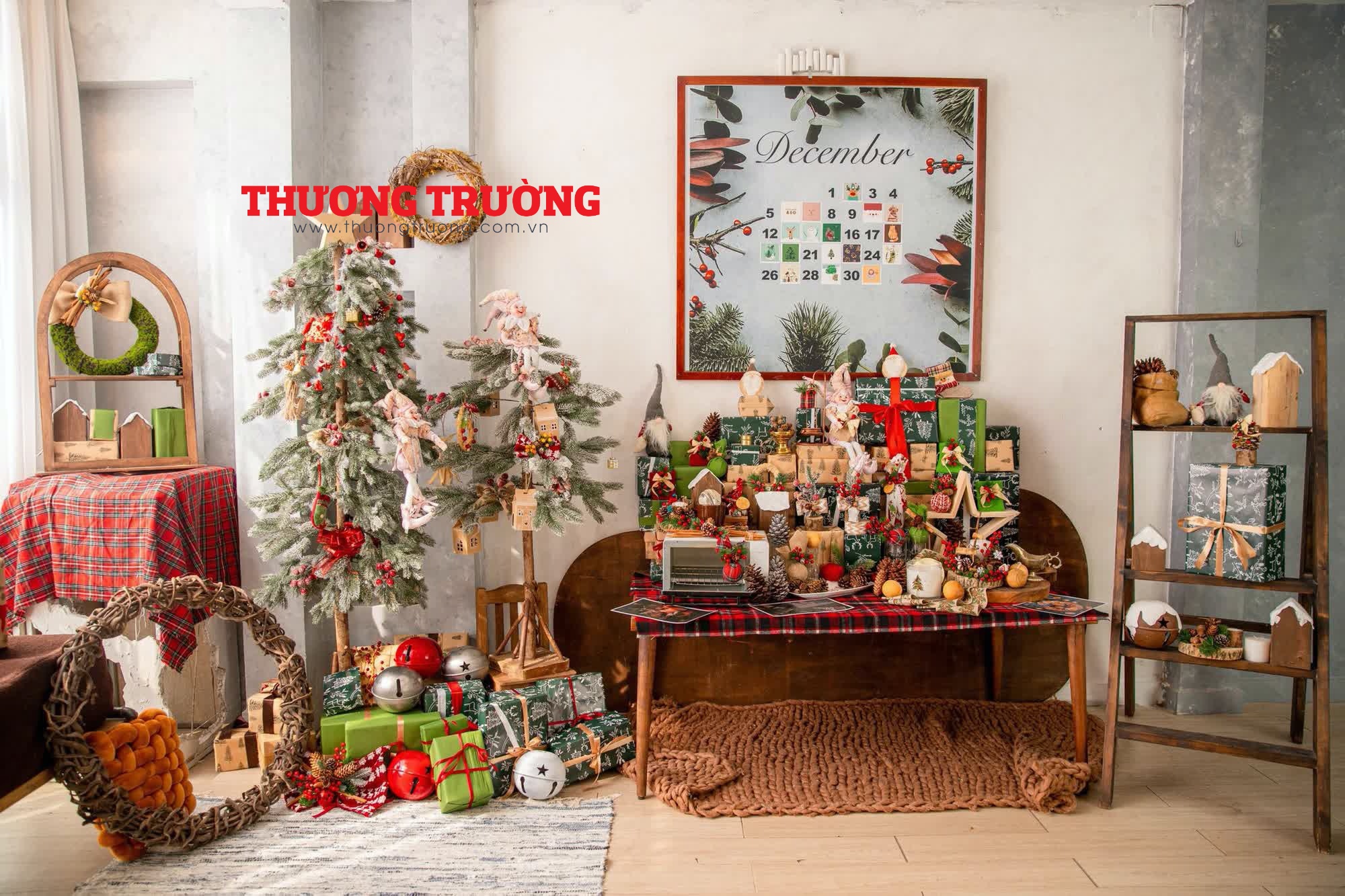 Thị trường đồ trang trí dịp Giáng sinh tại TPHCM Nhộn nhịp vào mùa