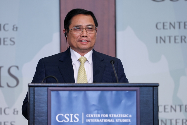 Thủ tướng Phạm Minh Chính phát biểu tại CSIS Lựa chọn của Việt Nam trong thế giới đầy biến động