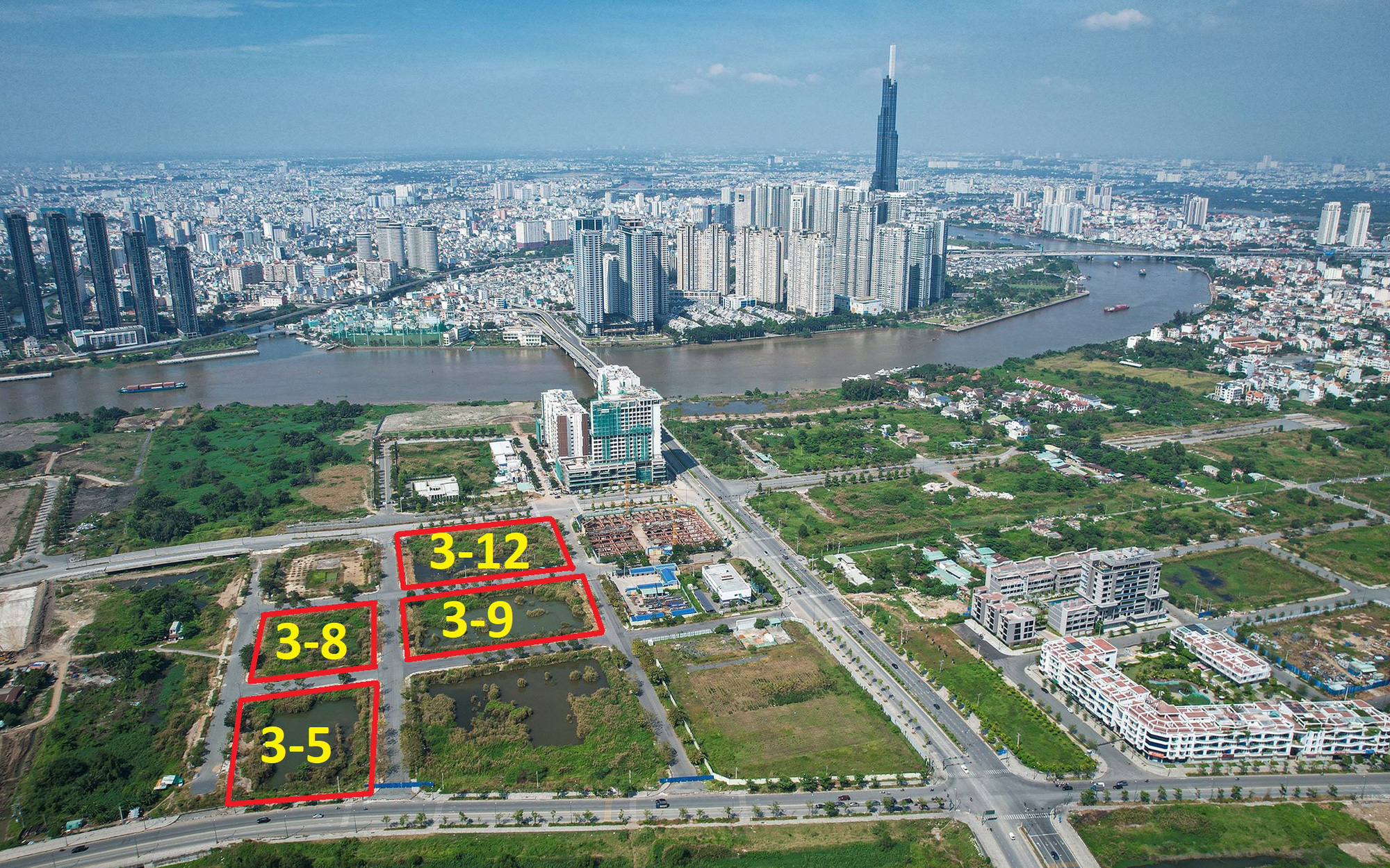 Phạt 70 tỷ đồng tiền chậm nộp thuế hai công ty trúng đấu giá đất Thủ Thiêm