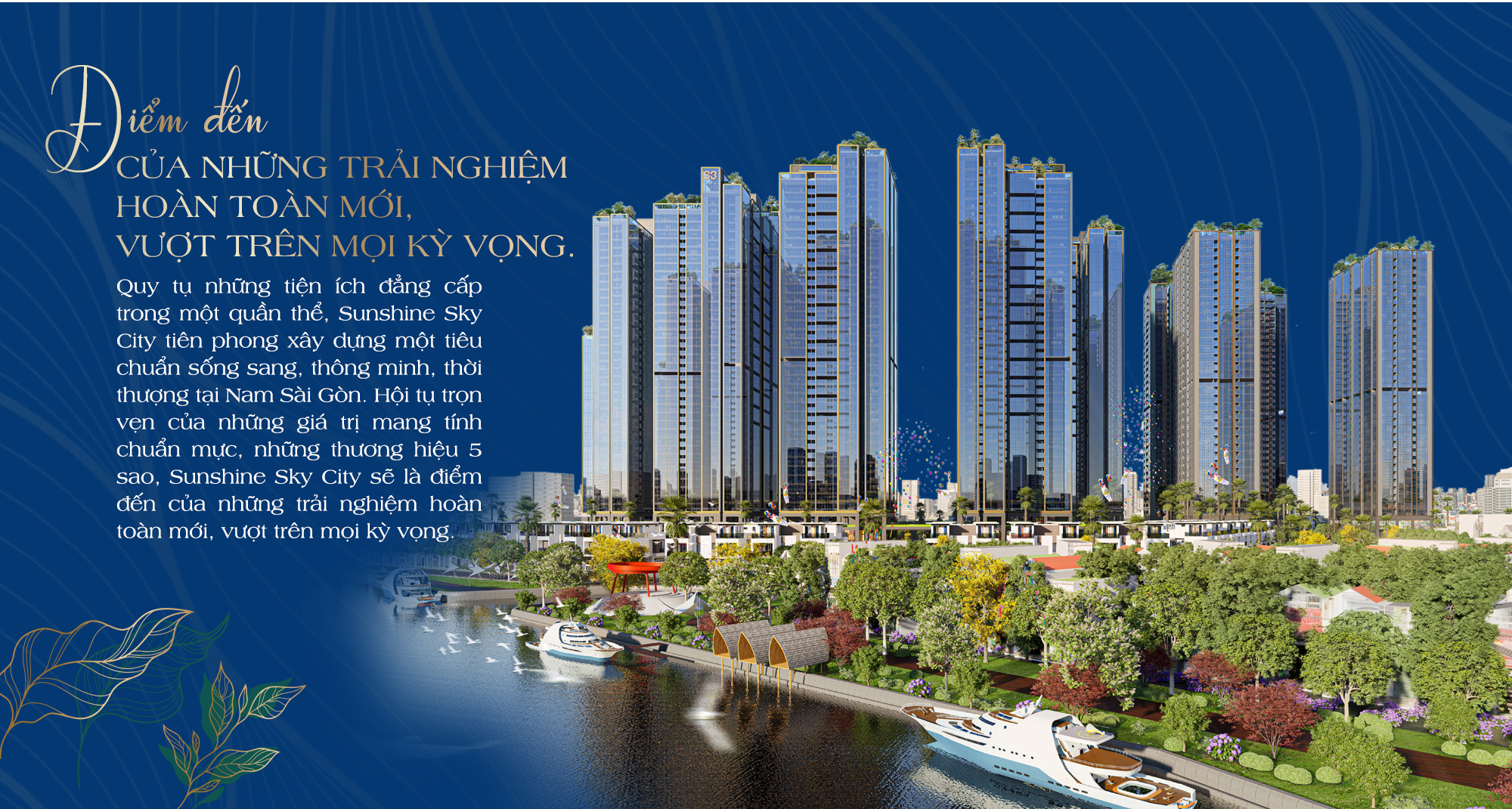Sunshine Sky City Tái định nghĩa chuẩn sống tầm cao mới giữa phố thị sầm uất
