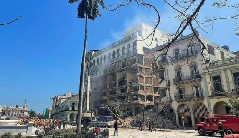 Nổ lớn tại khách sạn 5 sao ở Cuba khiến hàng trăm người thương vong
