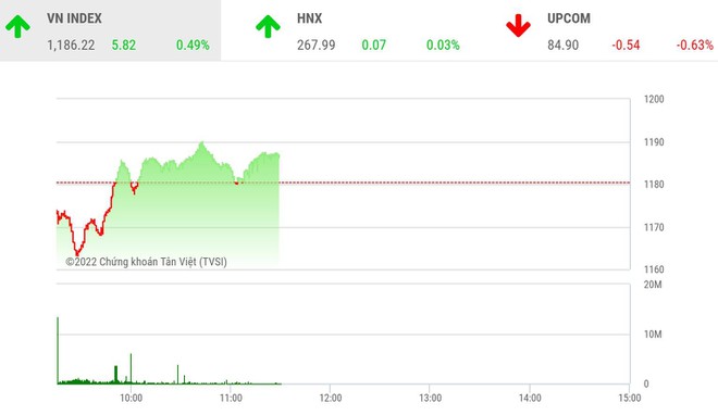 Giao dịch chứng khoán phiên sáng 21/6: Nhóm công ty chứng khoán phục hồi, cặp đôi HAG-HNG khởi sắc
