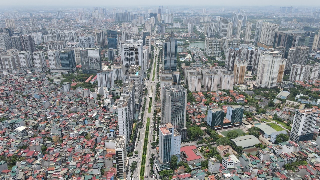 Sau sai phạm đường Lê Văn Lương Hà Nội yêu cầu không điều chỉnh quy hoạch giảm diện tích cây xanh ao hồ