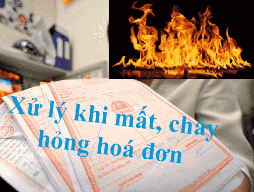 Cách xử lý khi hóa đơn bị mất cháy hỏng trong công ty cổ phần