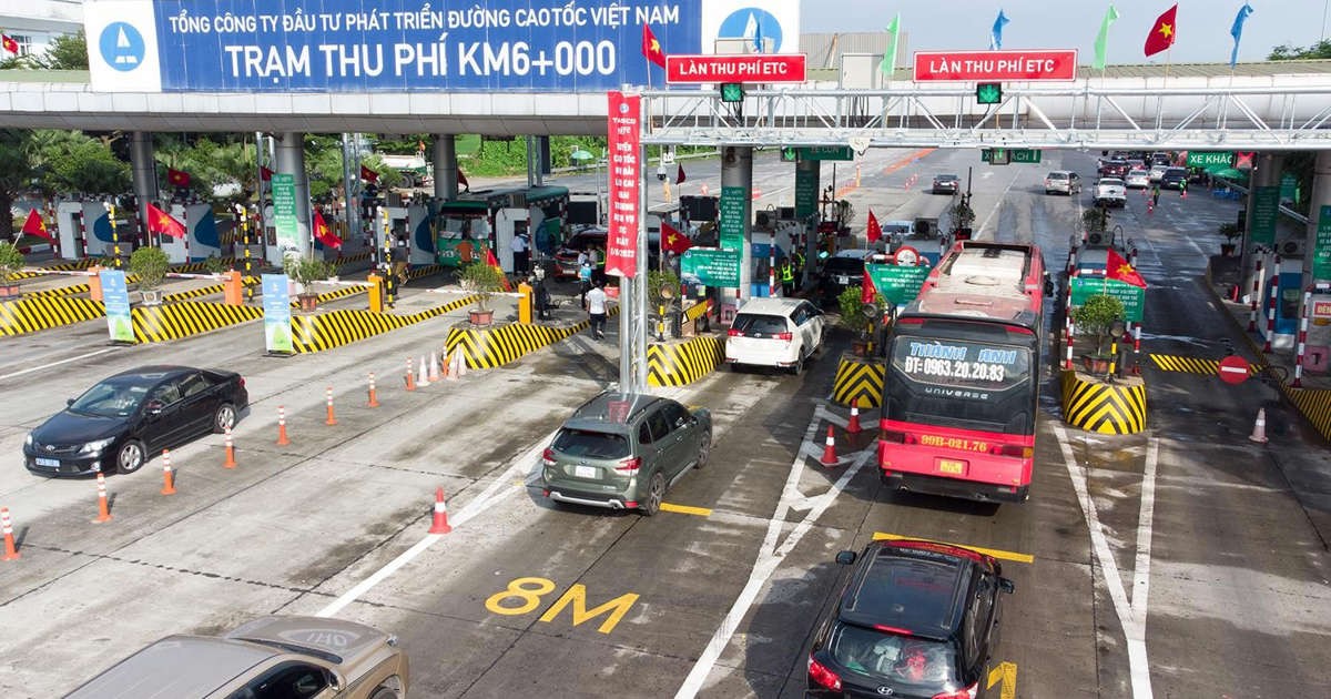 Khẩn trương khắc phục lỗi khi vận hành thu phí không dừng trên cao tốc