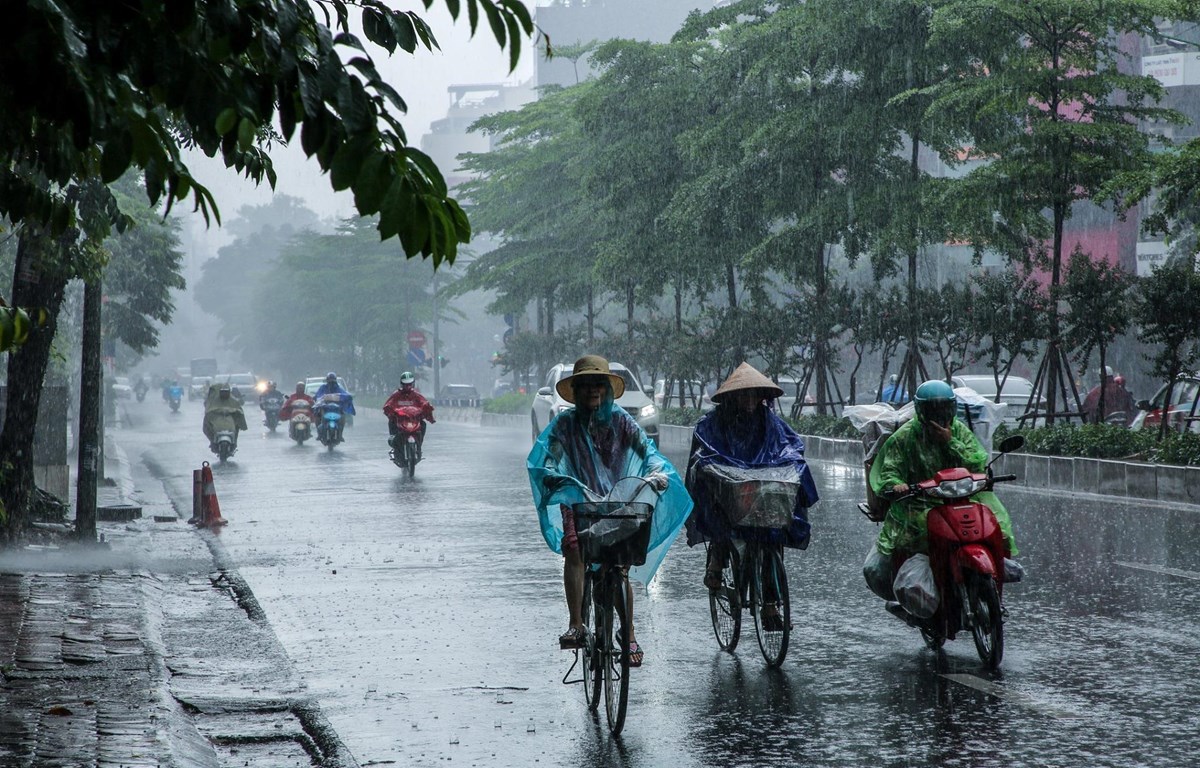 Miền Bắc chuẩn bị đón đợt mưa dông rất to