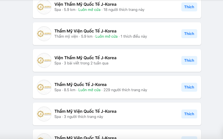 Thẩm mỹ Quốc tế JKOREA bị đình chỉ hoạt động vì khám chữa bệnh không phép