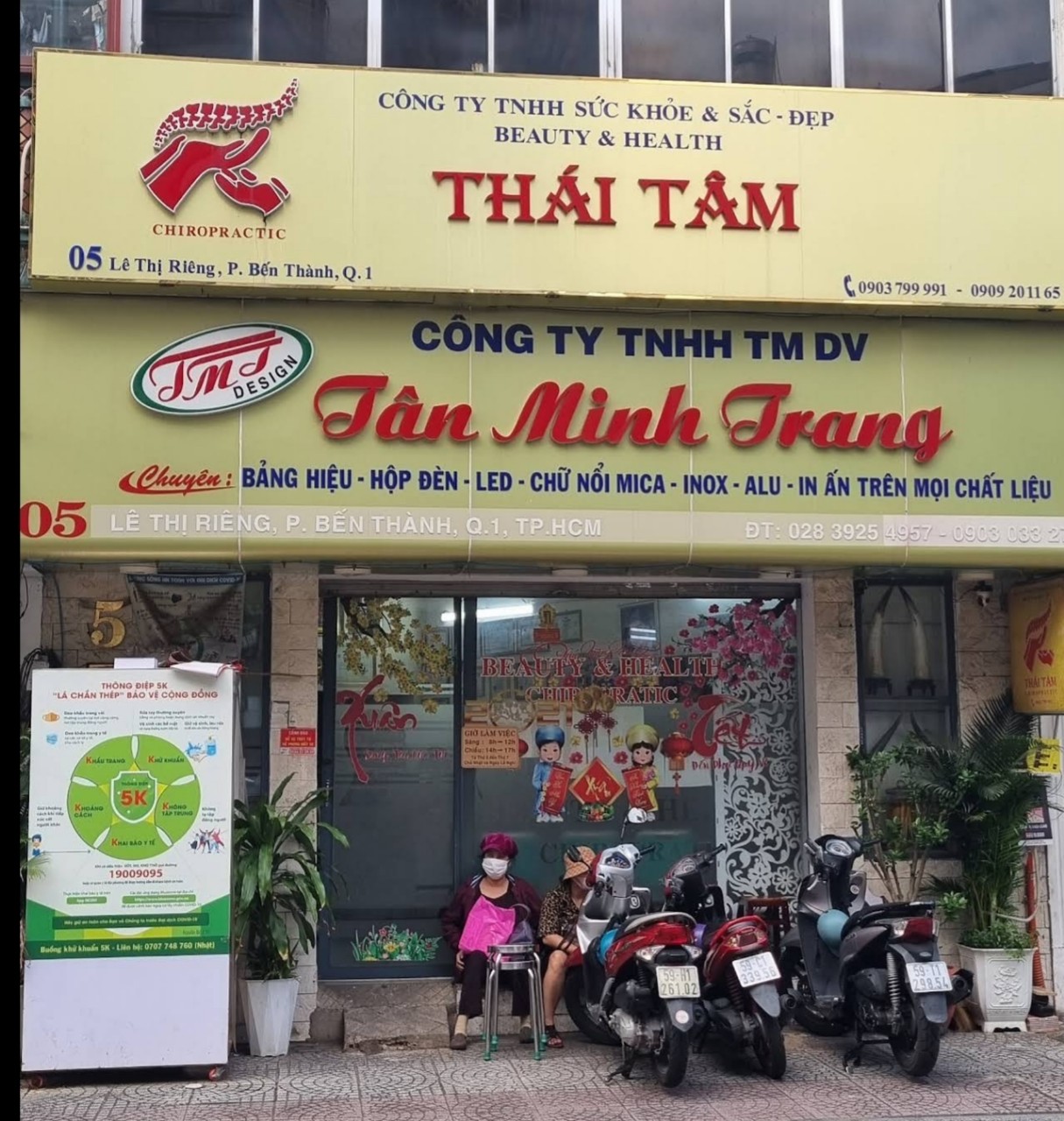 Cơ sở xoa bóp Thái Tâm bị xử phạt đình chỉ hoạt động vì khám chữa bệnh không phép