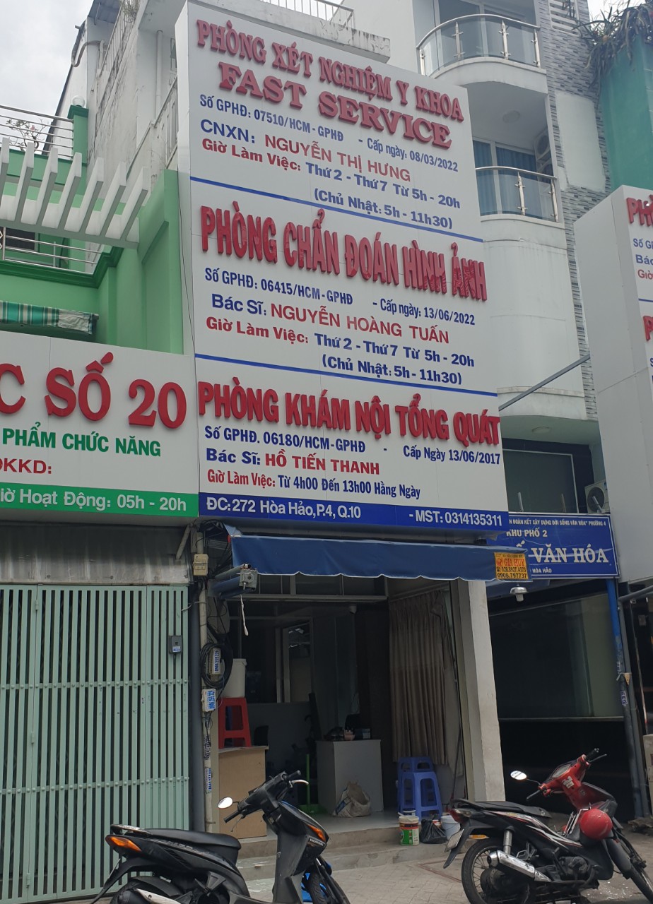 Nhiều phòng siêu âm xét nghiệm quanh Bệnh viện Hòa Hảo bị xử phạt