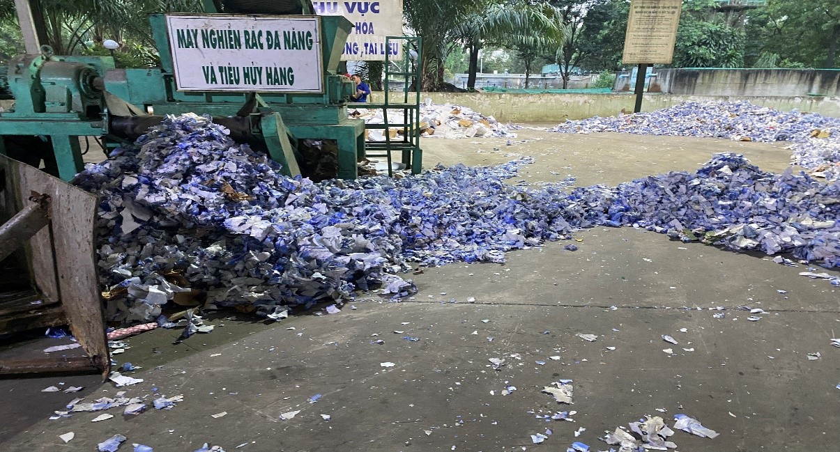 Đồng Nai Tiêu hủy ấn chỉ Quản lý thị trường in sẵn chưa sử dụng