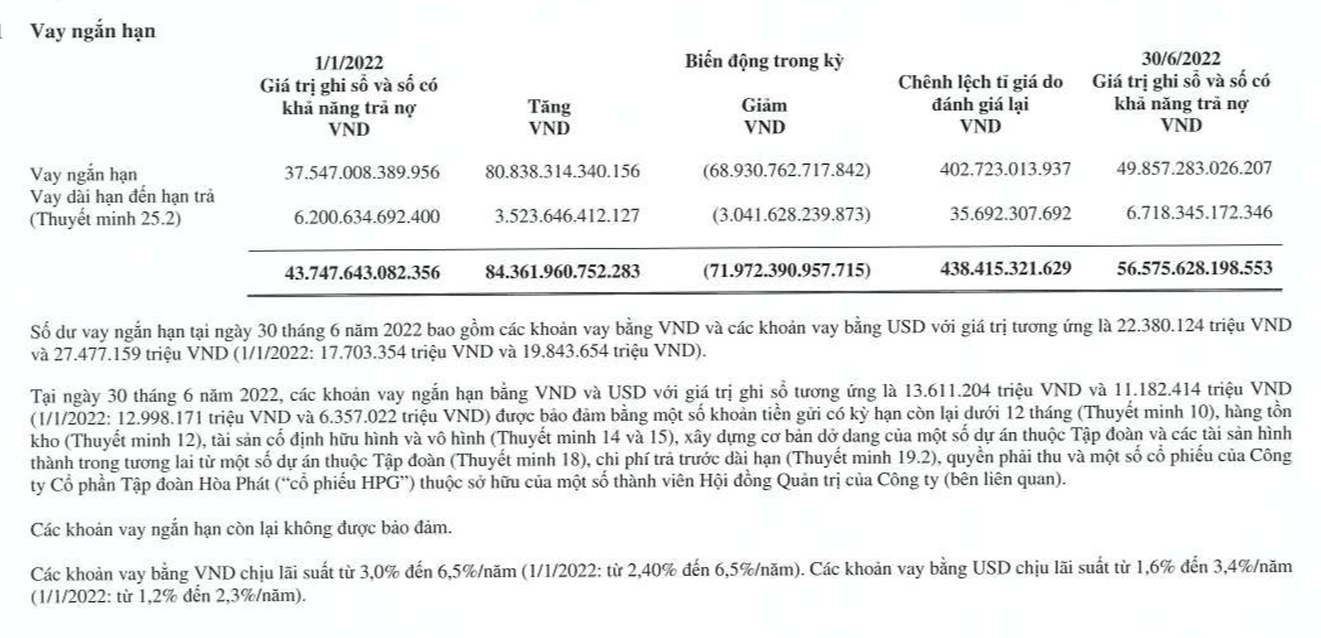 Soi khoản nợ hơn 100000 tỷ đồng của ông lớn ngành thép Hòa Phát HPG