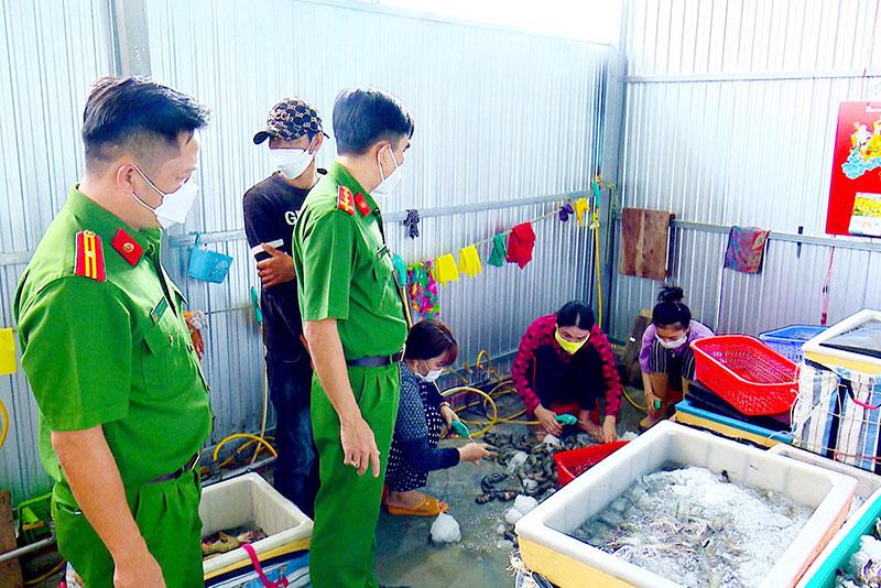 Liên tiếp phát hiện hành vi bơm tạp chất vào tôm tại Bạc Liêu