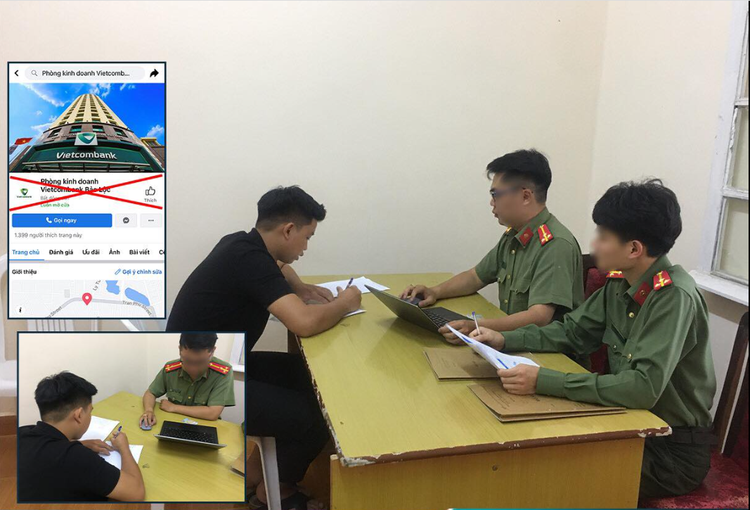 Xử phạt đối tượng lập fanpage giả mạo ngân hàng để bán đất nền