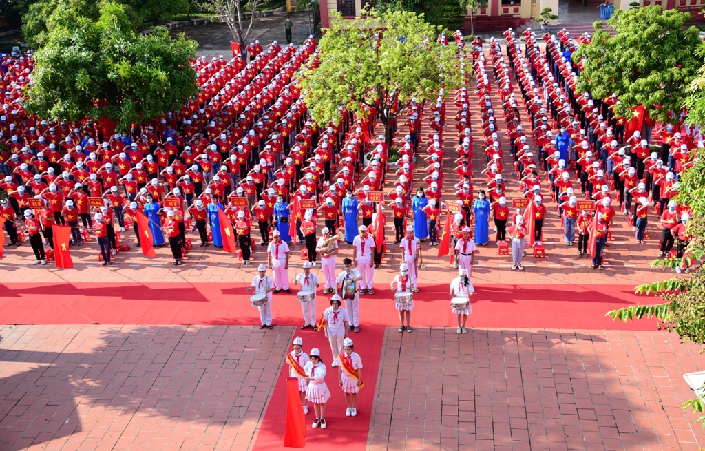 Sáng nay 59 gần 23 triệu học sinh hân hoan khai giảng năm học mới