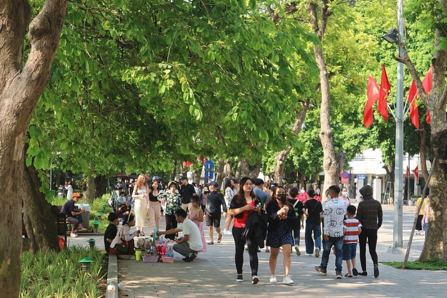 Hà Nội đón gần 423 nghìn lượt khách du lịch trong dịp lễ 29