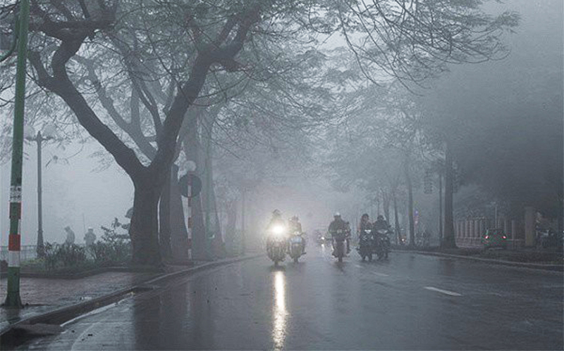 Thời tiết hôm nay 111 Bắc bộ mưa nhỏ rải rác Nam Bộ mưa dông kéo dài