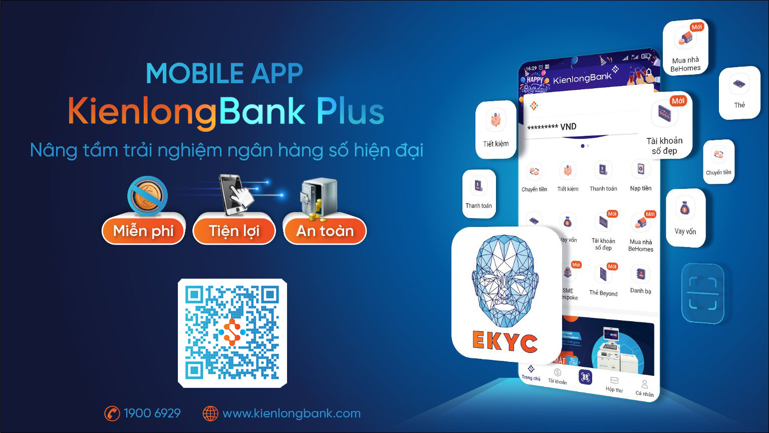 KienlongBank Plus Hạt nhân cốt lõi trong quá trình xây dựng ngân hàng số của KienlongBank