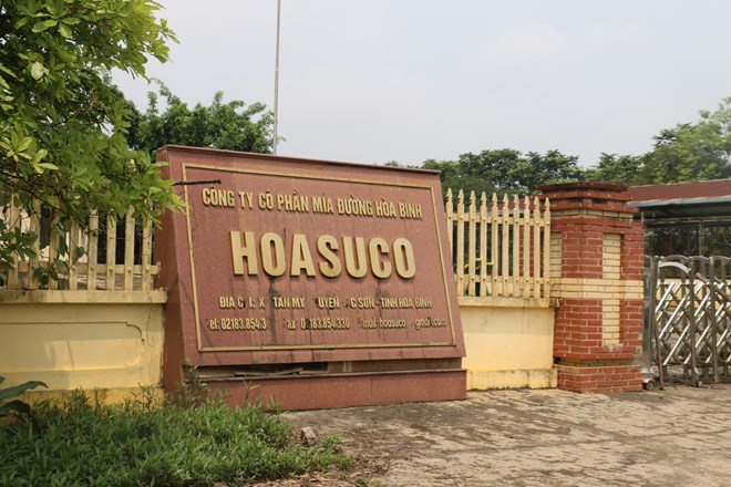 Ngừng hoạt động toàn bộ dự án Nhà máy mía đường Hòa Bình