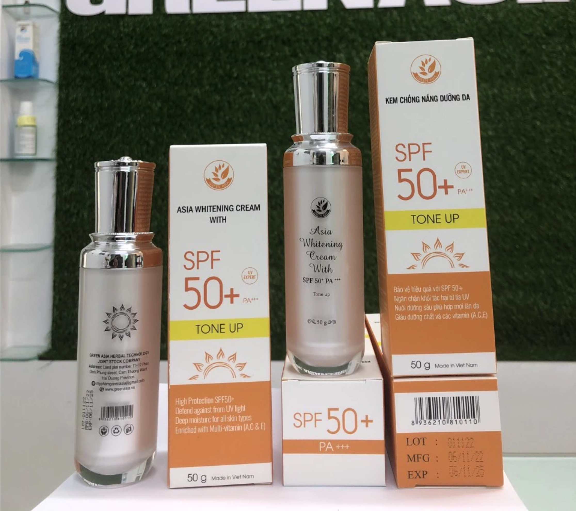 Thu hồi lô mỹ phẩm 'kém chất lượng' của Công ty thảo dược Green Asia 