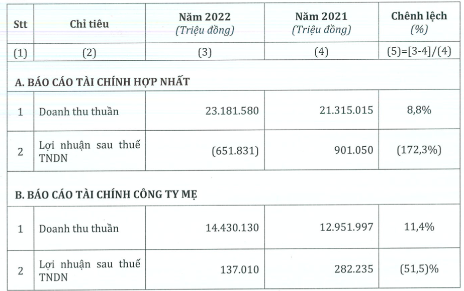 Lỗ kỷ lục trong năm 2022 cổ phiếu SMC của Đầu tư Thương mại SMC không được cấp margin