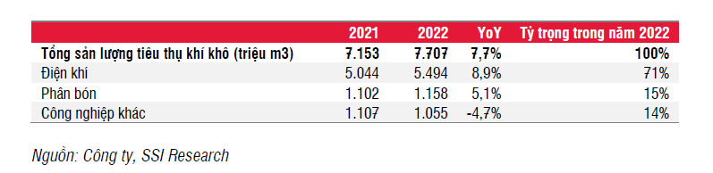 Lợi nhuận của GAS có thể giảm đáng kể từ mức đỉnh năm 2022