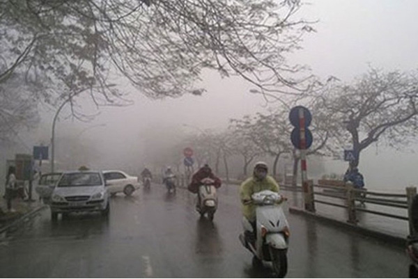 Dự báo thời tiết 104 Miền Bắc và Bắc Trung Bộ vào đợt mưa phùn nồm ẩm