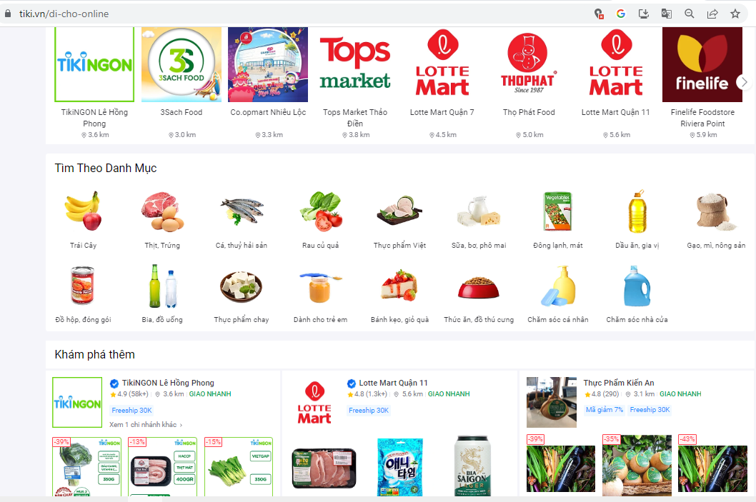 Chợ truyền thống chật vật khi mua bán online lên ngôi