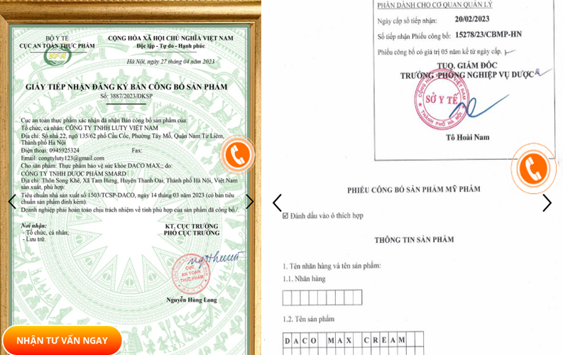 Ngang nhiên 'nổ' công dụng như thuốc nhãn hàng Daco Max thách thức pháp luật