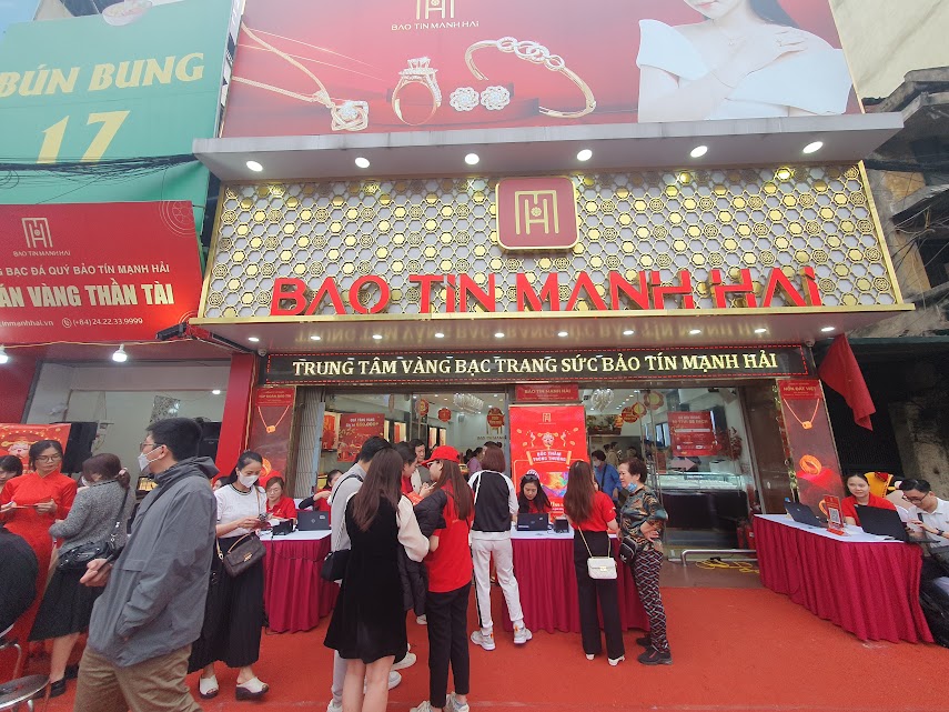 Thị trường vàng ngày vía thần tài