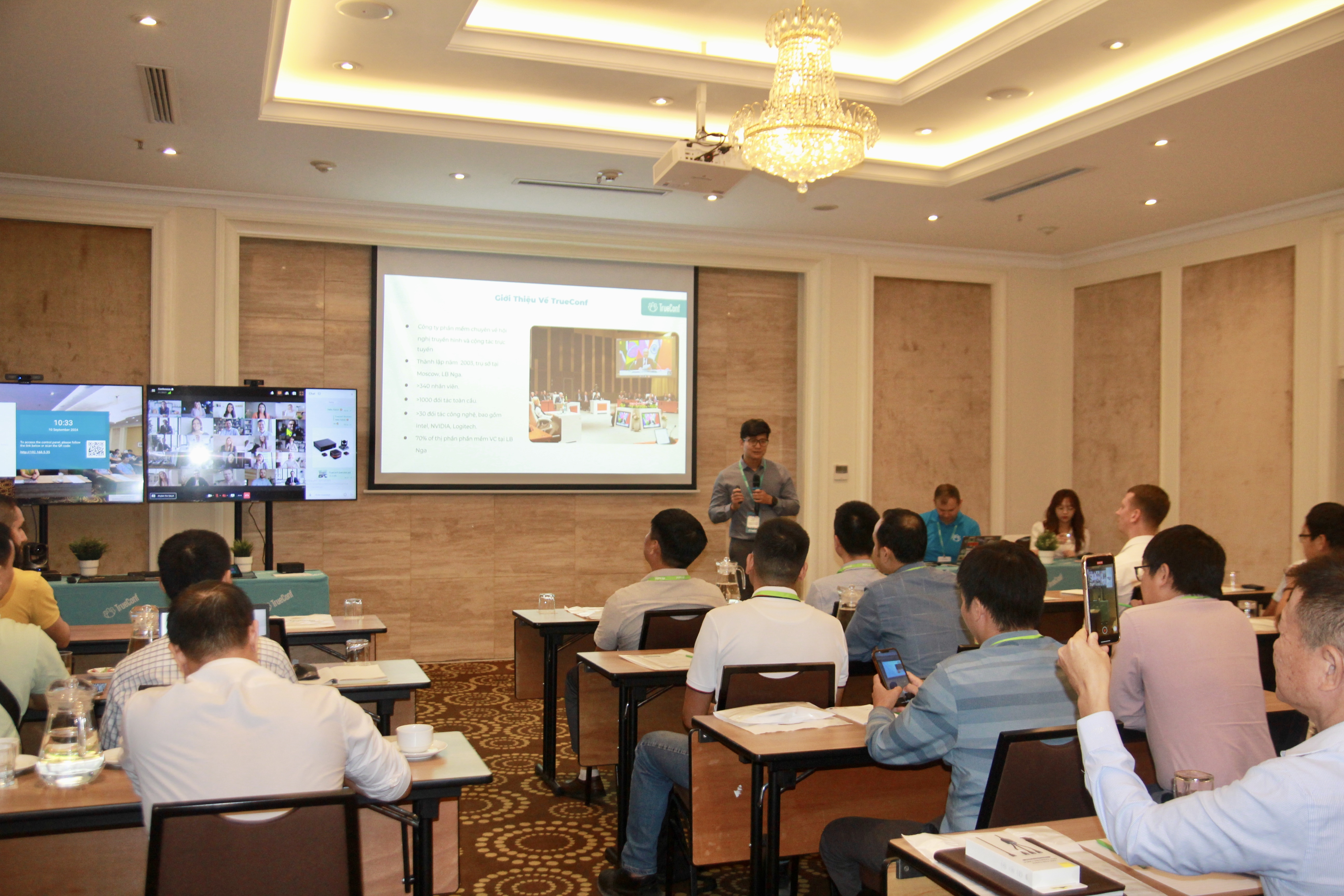 Khai mạc Hội thảo TrueConf về Hội nghị truyền hình bảo mật và công tác tại Hà Nội