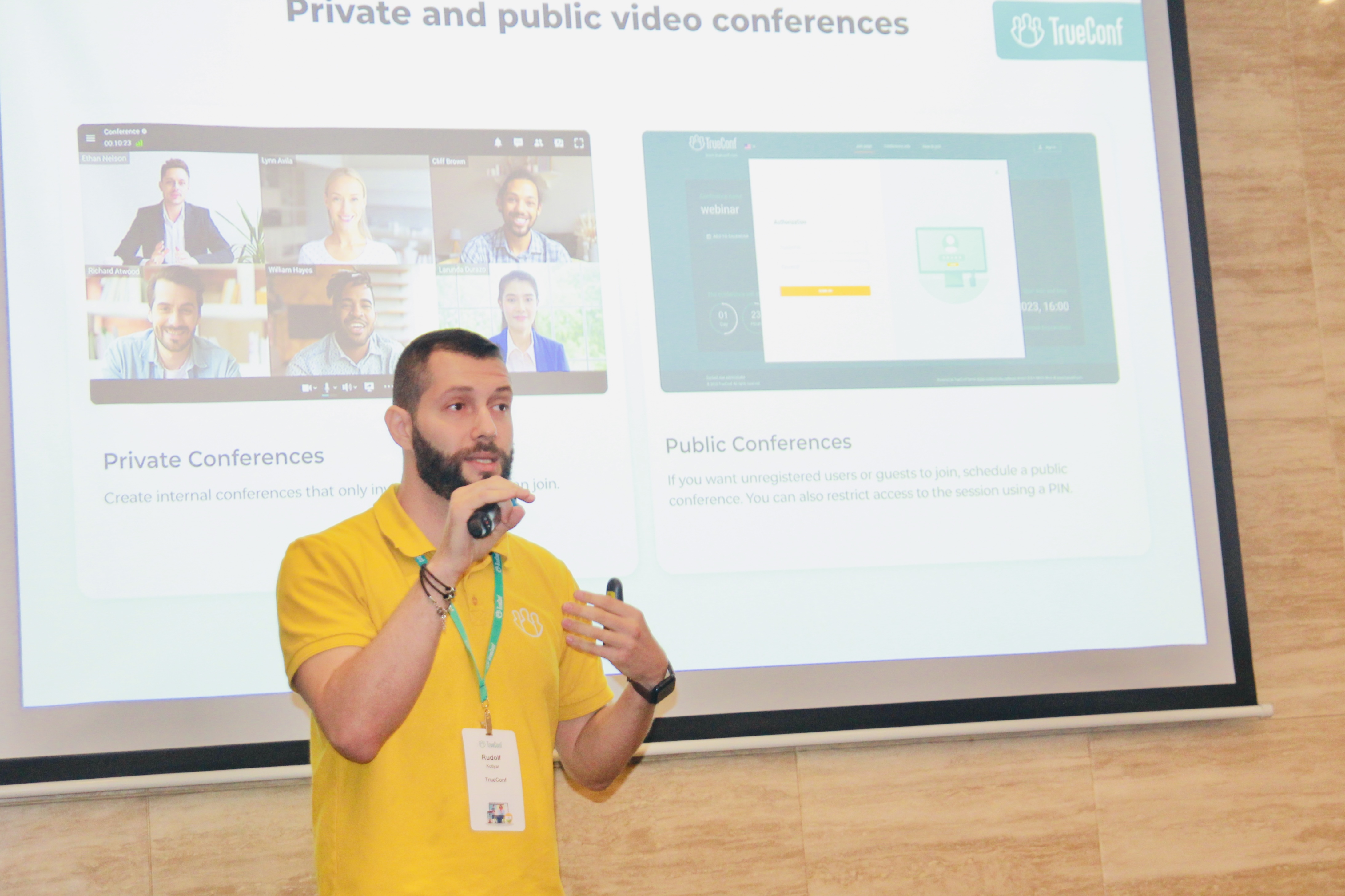 Khai mạc Hội thảo TrueConf về Hội nghị truyền hình bảo mật và công tác tại Hà Nội