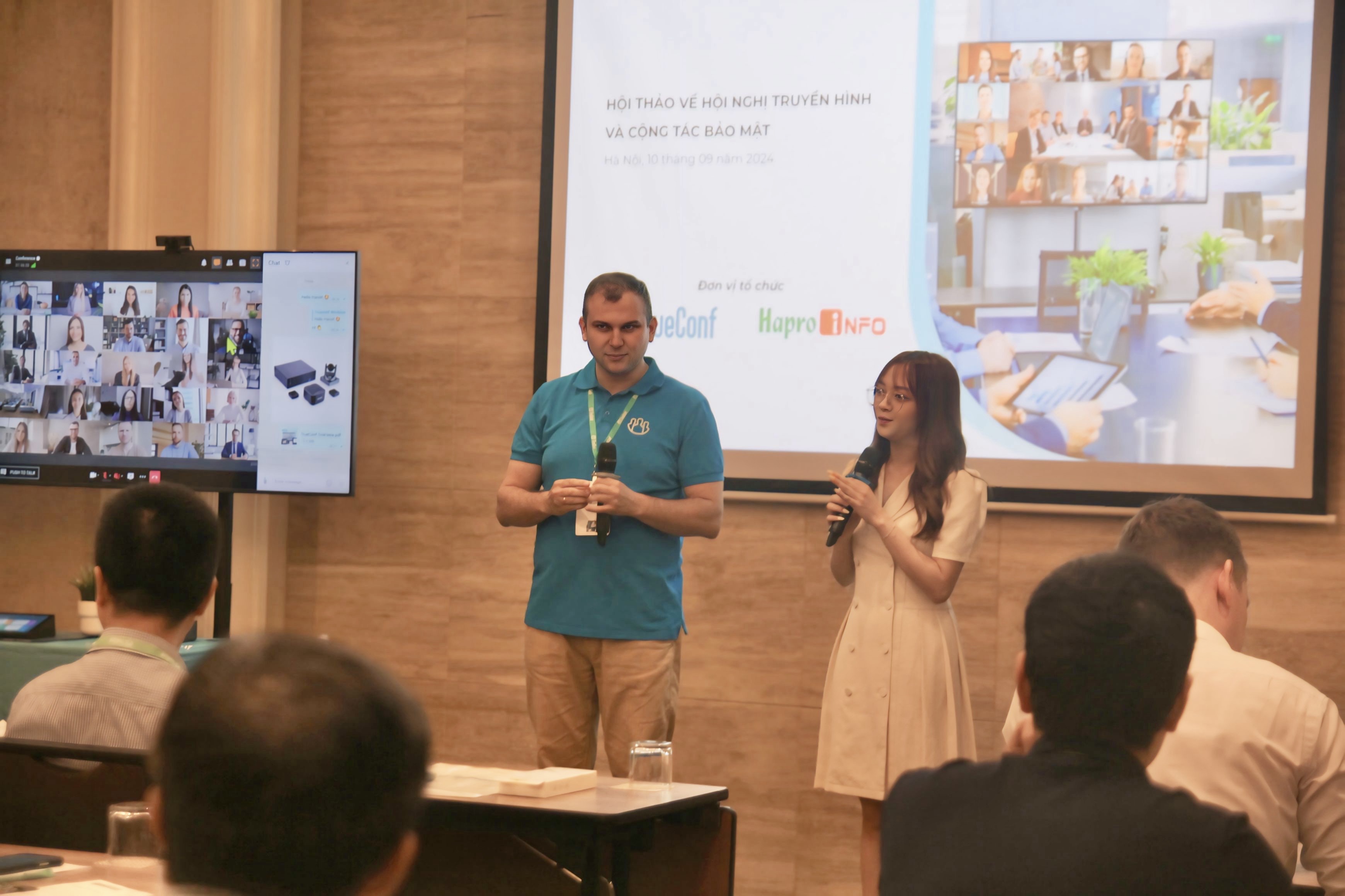 Khai mạc Hội thảo TrueConf về Hội nghị truyền hình bảo mật và công tác tại Hà Nội