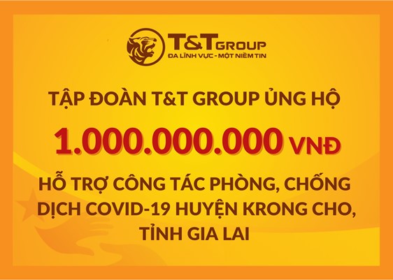 Tập đoàn TT Group ủng hộ 2 tỷ đồng giúp Gia Lai chống dịch COVID19
