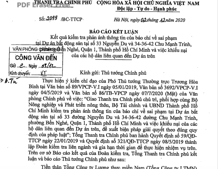 Lùm xùm xoay quanh Công ty Vạn Thịnh Phát và các khu đất vàng sai phạm tại TPHCM