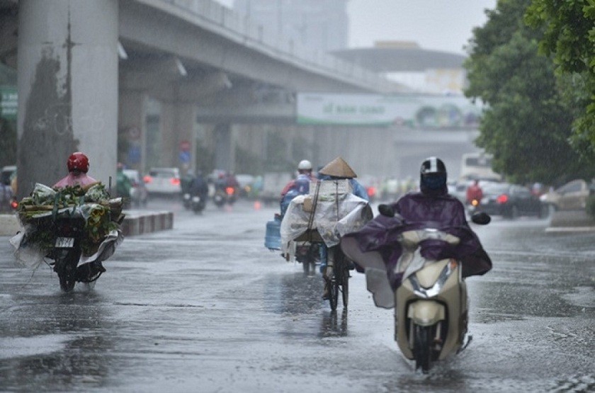Dự báo thời tiết hôm nay 137 Nhiều nơi trên cả nước chiều tối và tối có mưa rào và dông