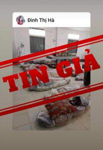 Hình ảnh xác chết do covid19 tại thành phố Hồ Chí Minh là tin giả