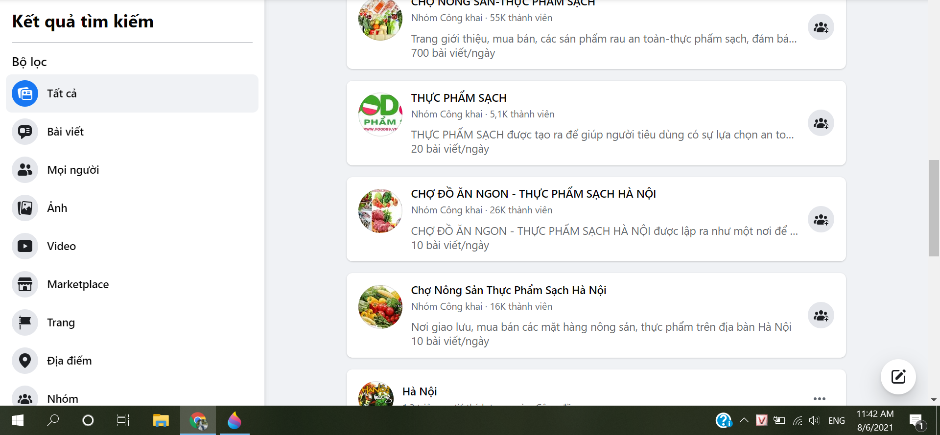 Chợ online lên ngôi trong những ngày giãn cách tại thủ đô