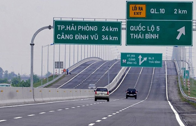 Từ 0h ngày 128 phí BOT đường cao tốc Hà Nội Hải Phòng giảm 30