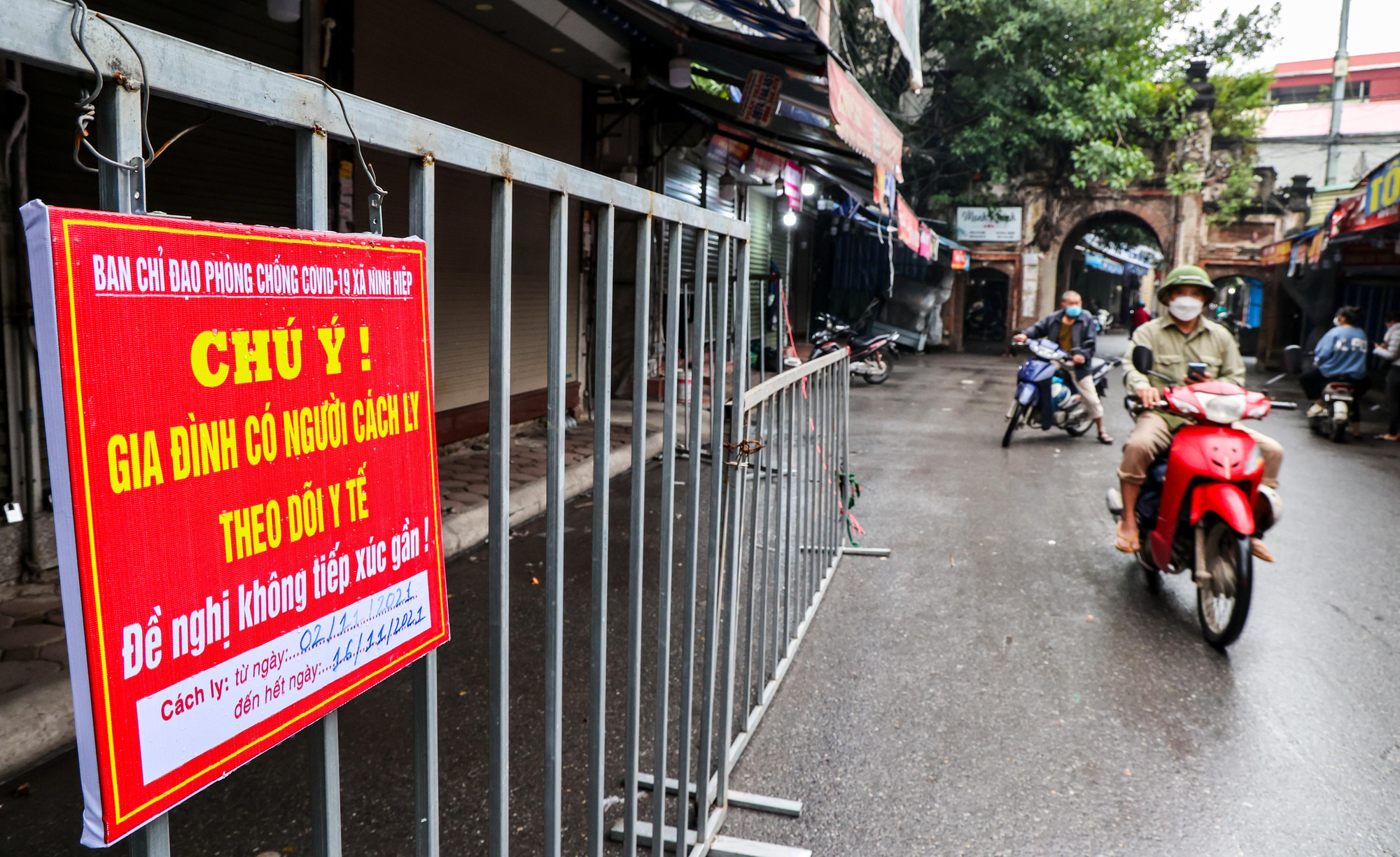 Hà Nội Phong tỏa toàn bộ xã Ninh Hiệp từ 10h30 411 cho đến khi có thông báo mới